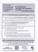 INFORME À POPULAÇÃO: Atendimento da Justiça Eleitoral na 099ª Zona de Cristina