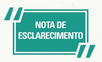 Nota de Esclarecimento